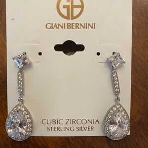 Diamond earrings never worn